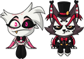Youtooz Hazbin Hotel - Angel Dust & Husk Monitor Buddiez