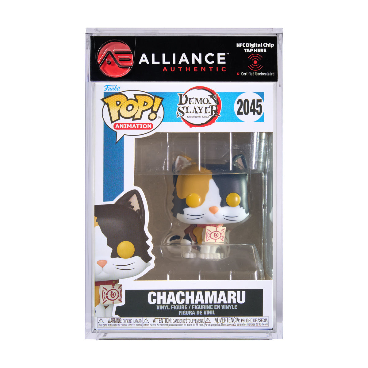 Funko POP! Anime: Demon Slayer - Chachamaru - Alliance Authentic Encapsulated