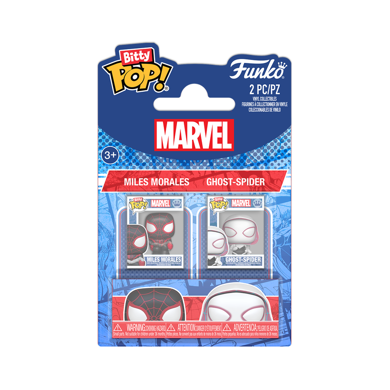 Funko Bitty Pop! Marvel: Miles Morales & Ghost-Spider 2-Pack