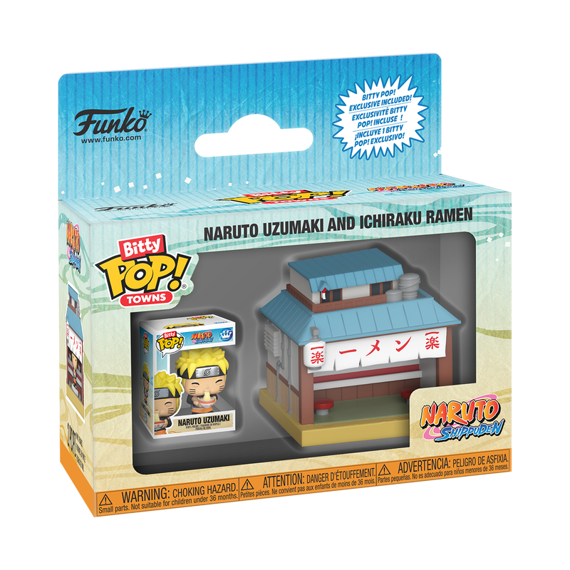 Funko Bitty Pop! Towns - Naruto: Naruto Uzumaki And Ichiraku Ramen Shop