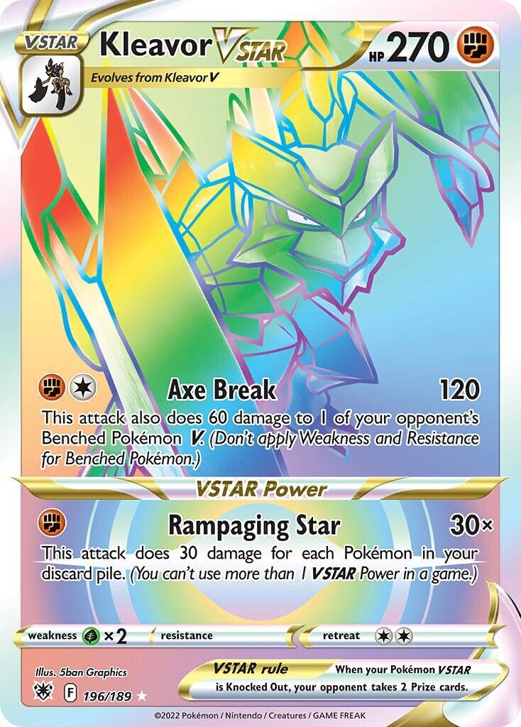Pokémon Kleavor VSTAR SWSH258 — Black Star Promo PSA 10