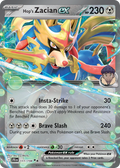Pokémon Hop's Zacian ex 111/159 Journey Together PSA 10