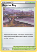 Pokémon Gapejaw Bog 213/195 Silver Tempest — Secret PSA 10