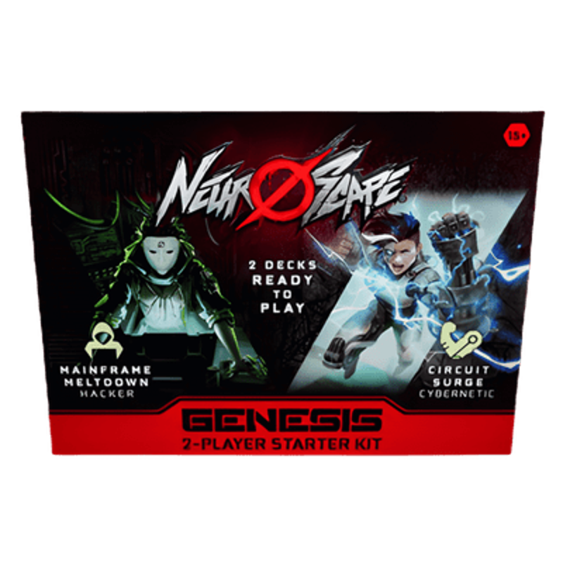 Neuroscape TCG: Genesis - 2-Player Starter Kit (Hacker/Cybernetic) (Unlimited Edition)