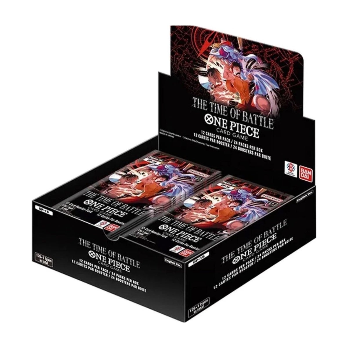 Bandai One Piece Card Game OP-16 The Time of Battle Booster Box