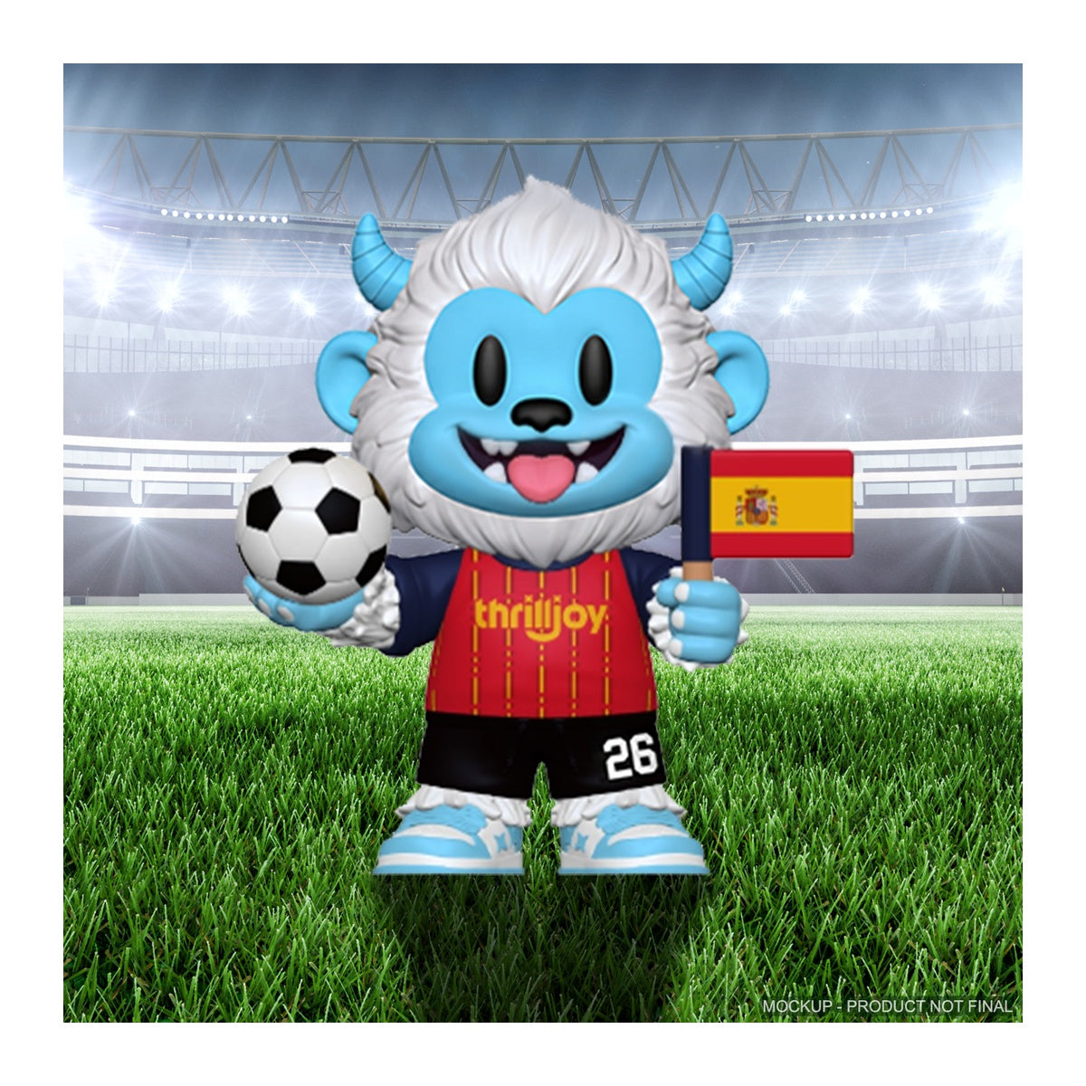 Thrilljoy PIX! Soccer Fan Bloo