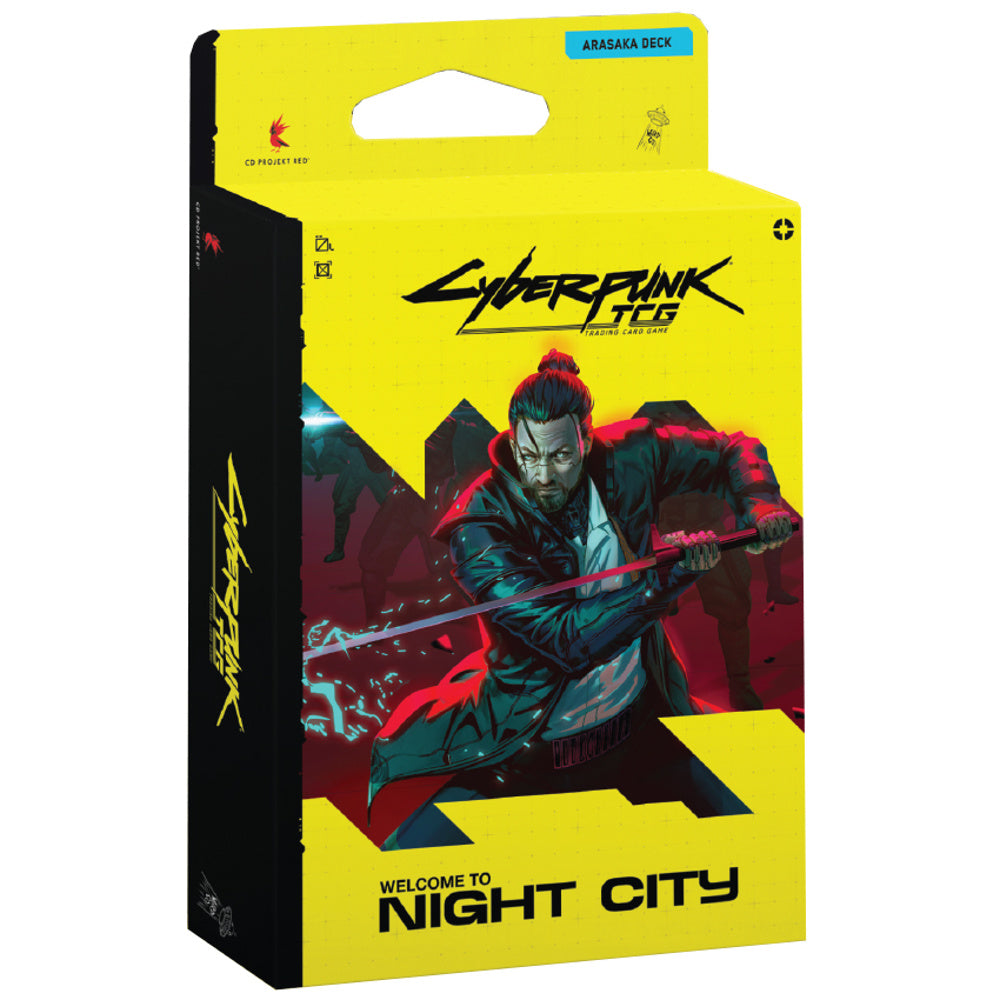Cyberpunk TCG Welcome To Night City Starter Deck - Embracing Power