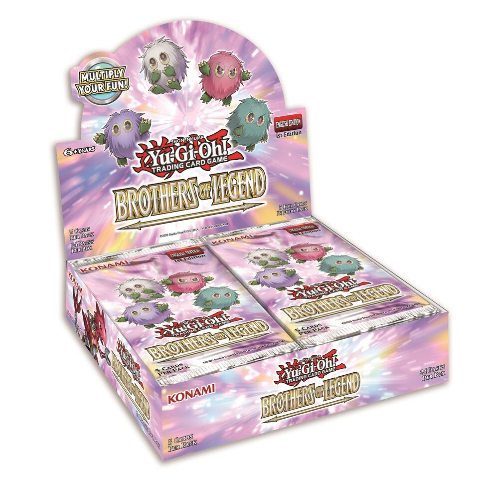 Konami YuGiOh Brothers of Legend Booster Box