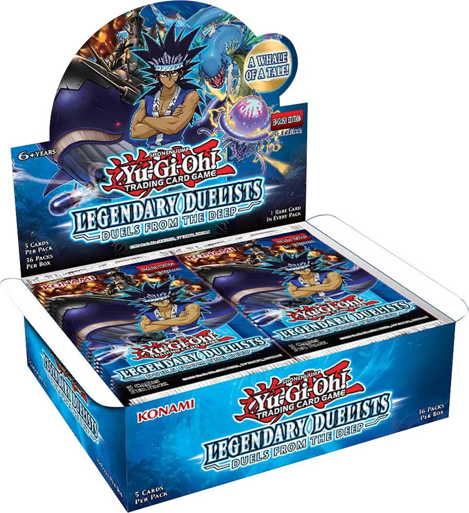 Konami Yu-Gi-Oh! Legendary Duelist: Duels from the Deep Booster Box
