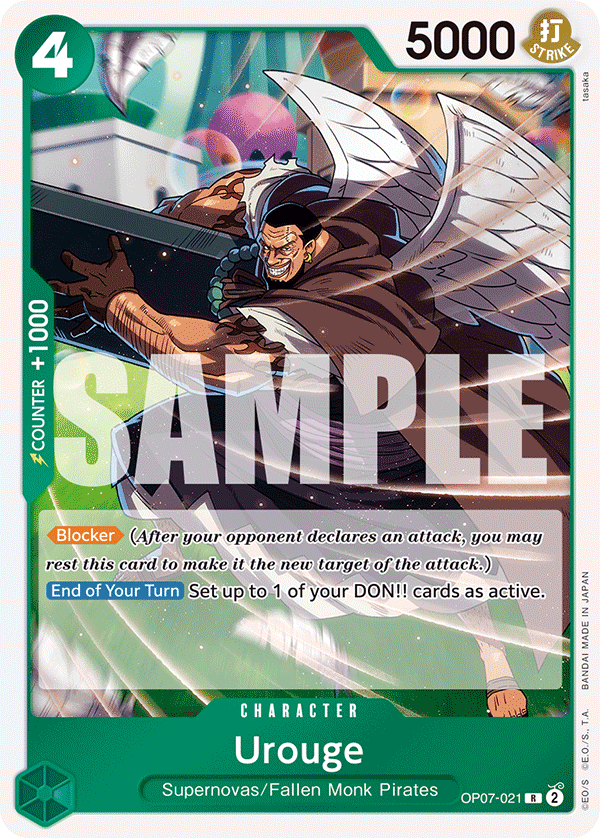One Piece TCG 500 Years In The Future Urouge #021 Supernovas PSA 10