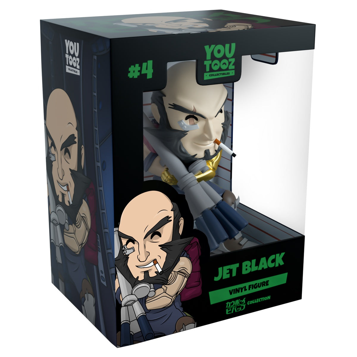 Youtooz Cowboy Bebop Jet Black Vinyl Figure