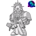 Youtooz Space Marine 2 - Artist Proof The Chaplain #5