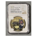 Solomon Islands Star Wars Han Solo 1/2 Dollar Colorized Coin NGC PF69 Ultra Cameo
