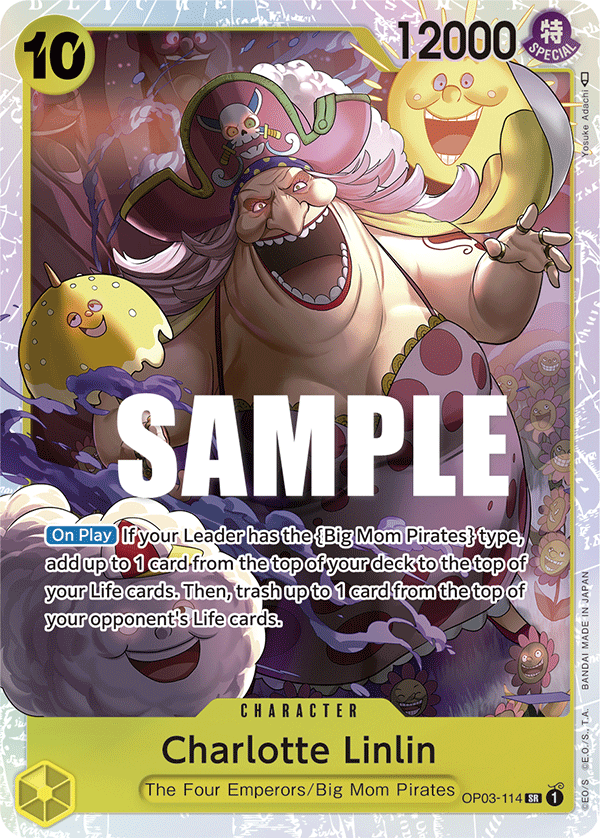 One Piece TCG Charlotte Linlin PSA 10