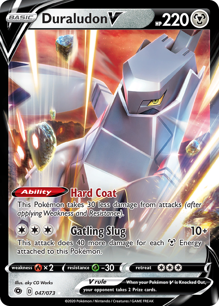 Pokémon Duraludon V 047/073 Champion's Path PSA 10