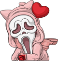 Youtooz Scream - Ghost Face Valentine's
