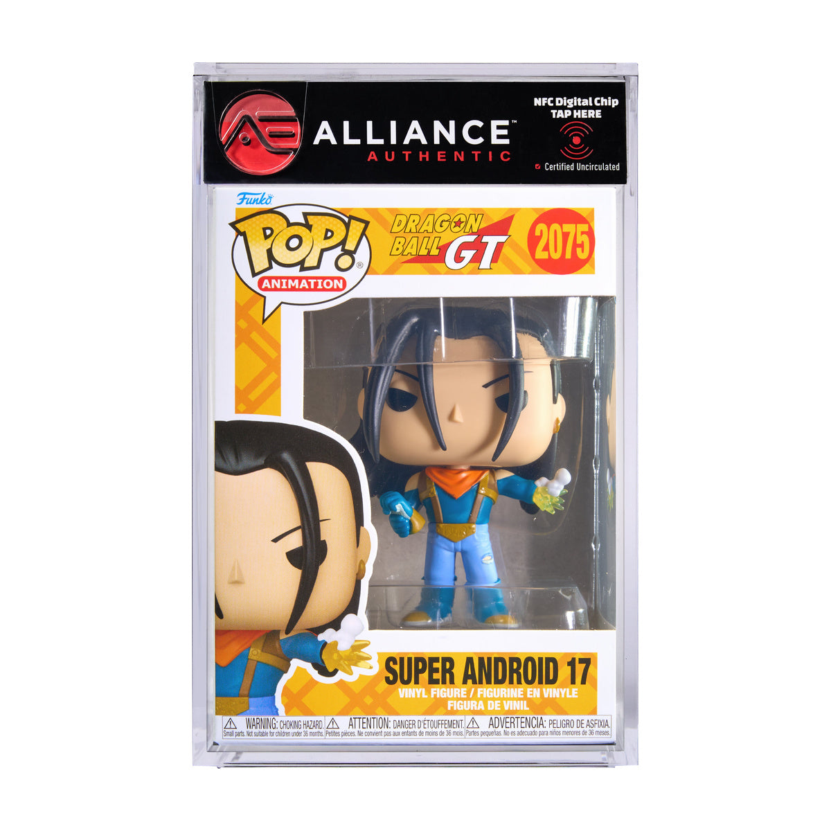 Funko POP! Anime: Dragon Ball GT - Super Android 17 - Alliance Authentic Encapsulated