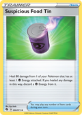 Pokémon Card Suspicious Food Tin 080/073 Holo Champions Path PSA 10