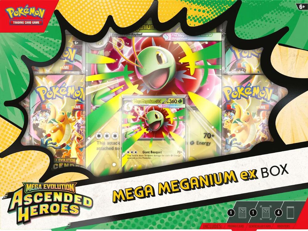 Pokémon TCG Ascended Heroes - Mega Meganium ex Box
