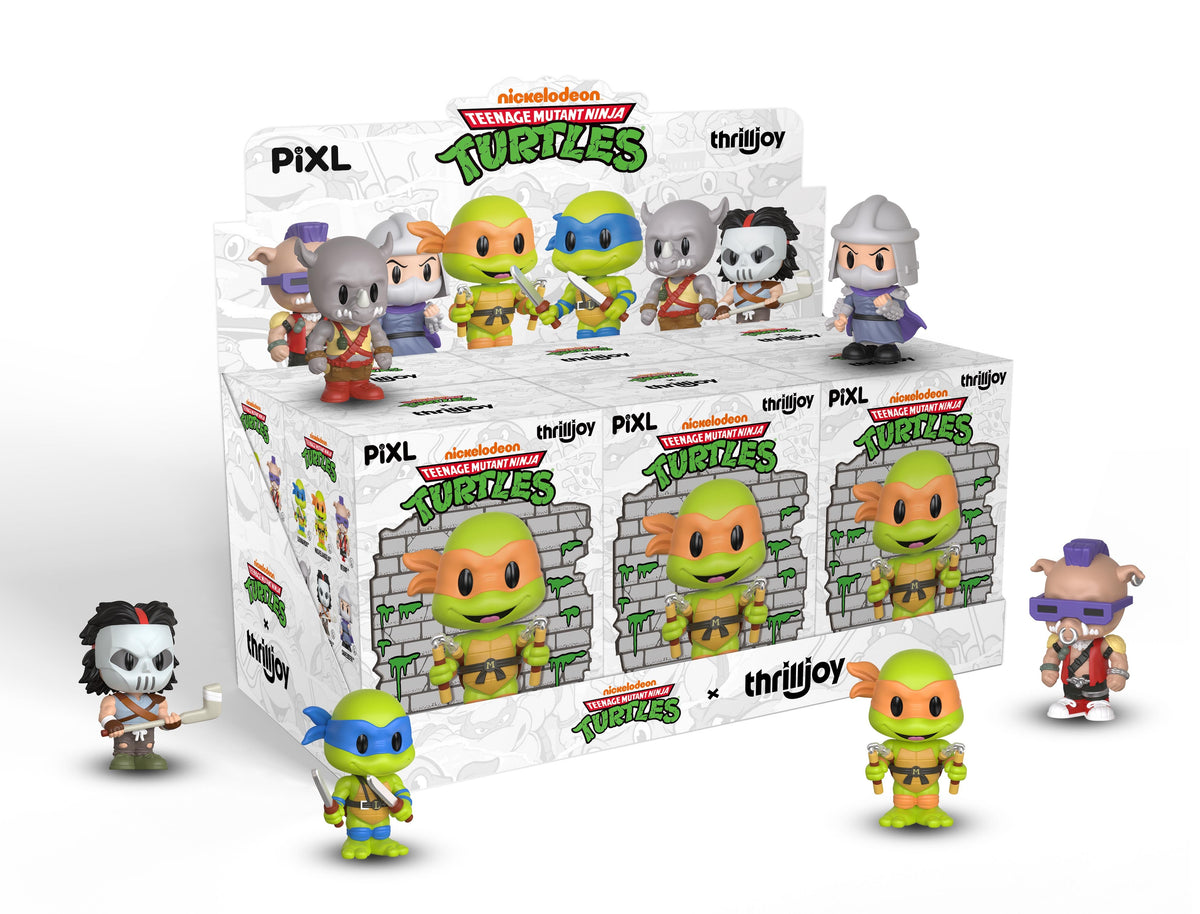 Thrilljoy PIXL TMNT Whole Set