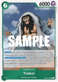 One Piece TCG 2023 One Piece Kingdoms Of Intrigue Trebol #030 Foil PSA 10