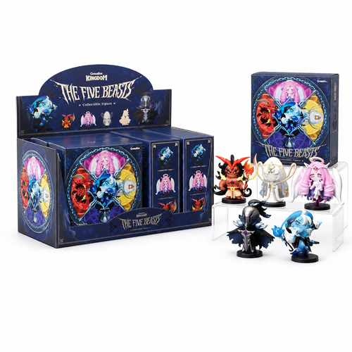 Devsisters Cookie Run Kingdom Beast Cookies Figures - Shadow Milk & Silent Salt