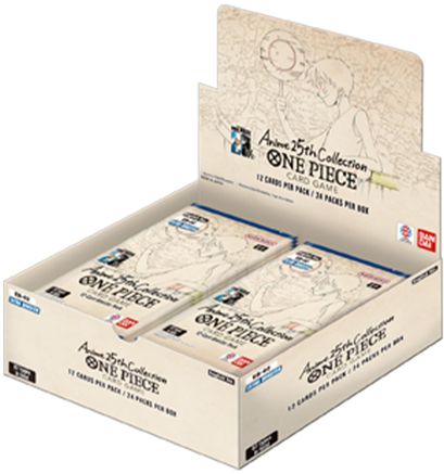 Bandai One Piece Card Game - Extra Booster: Anime 25th Collection Pack (X2)
