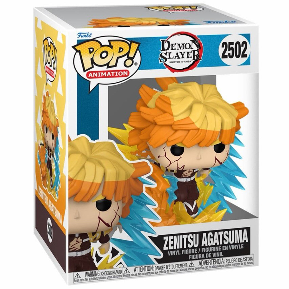 Funko Pop! Demon Slayer: Infinity Castle Premium Zenitsu Agatsuma Common #2502