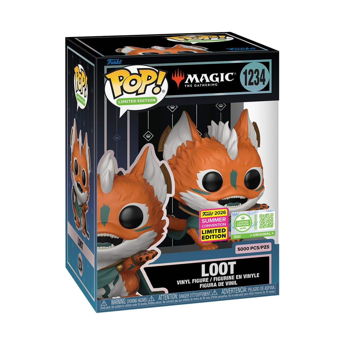 Funko Pop! Magic: The Gathering Loot with Pop! Protector #1234