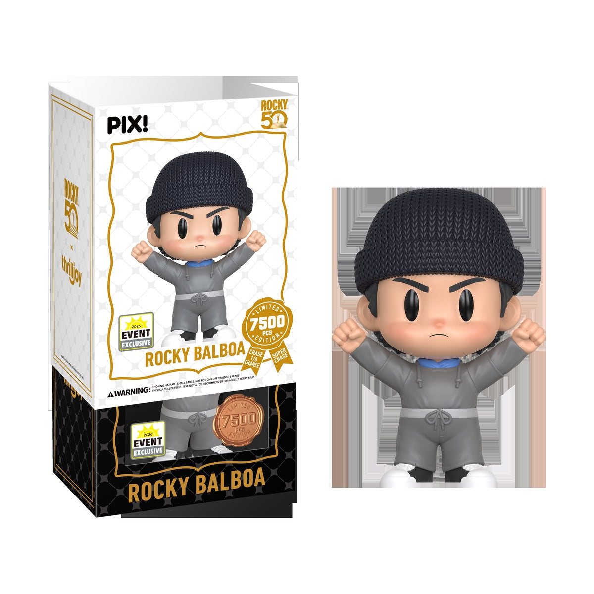Thrilljoy PIX! Rocky Balboa Rocky 50th Anniversary LE 7500 (Chance at Chase)