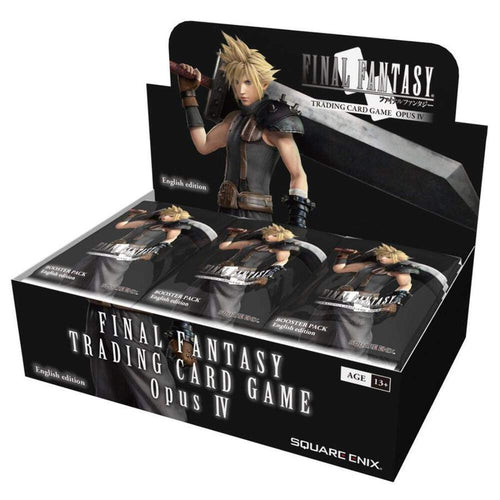 Final Fantasy TCG Opus IV Collection Booster Display