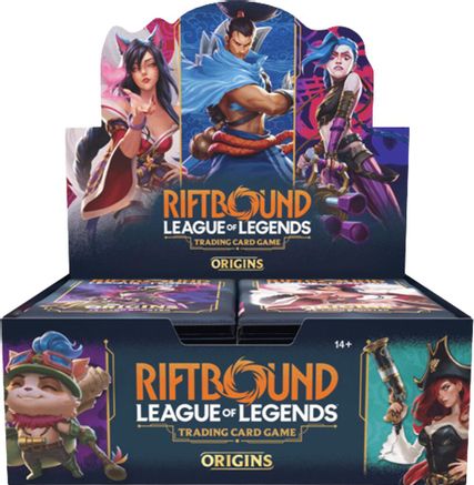 Riot Games Riftbound League of Legends TCG - Origins Booster Display