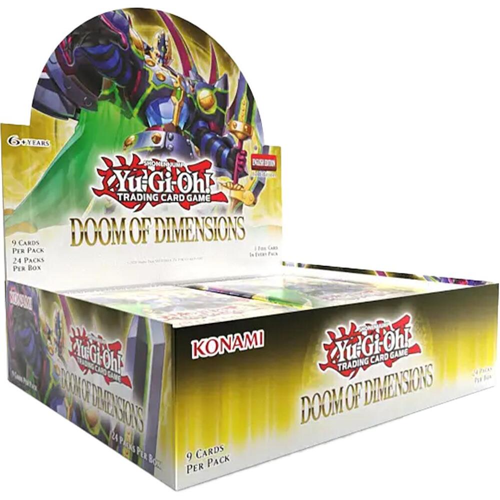 Konami Yu-Gi-Oh! Doom of Dimensions Booster Box 1st Edition