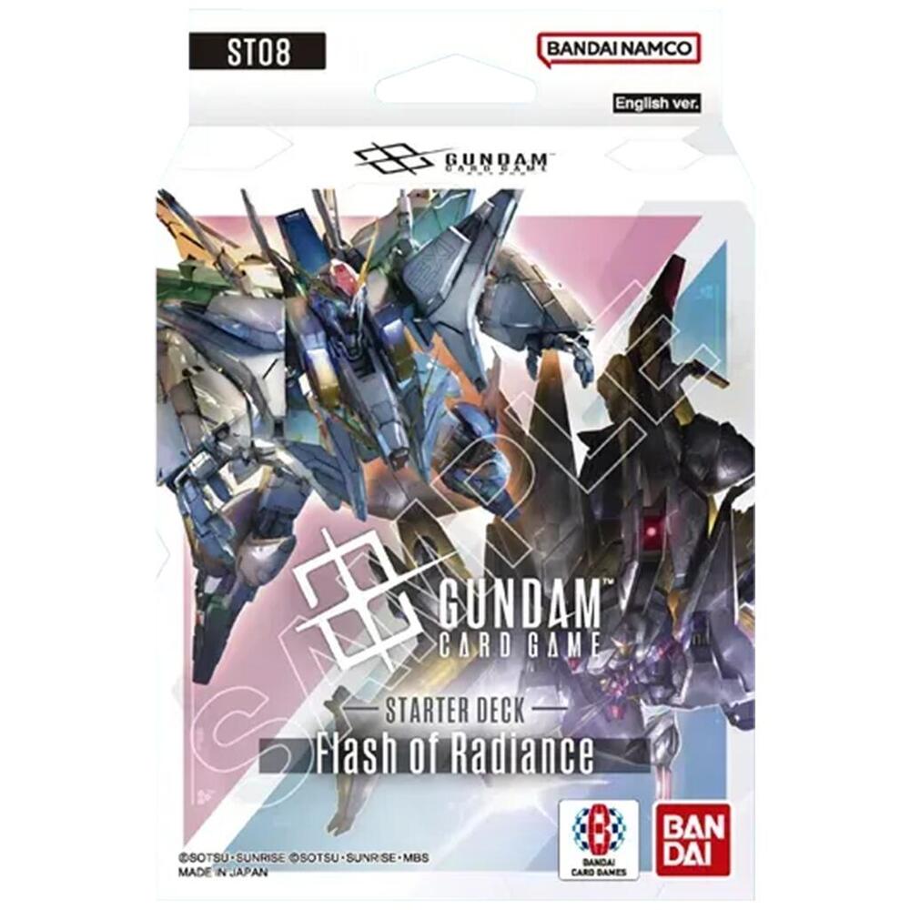 Bandai Gundam Card Game - Starter Deck 08: Flash Of Radiance