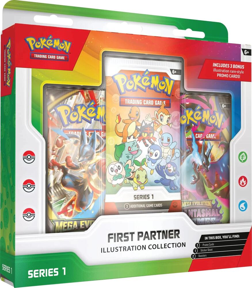 Pokémon - First Partner Illustration Collection Series 1