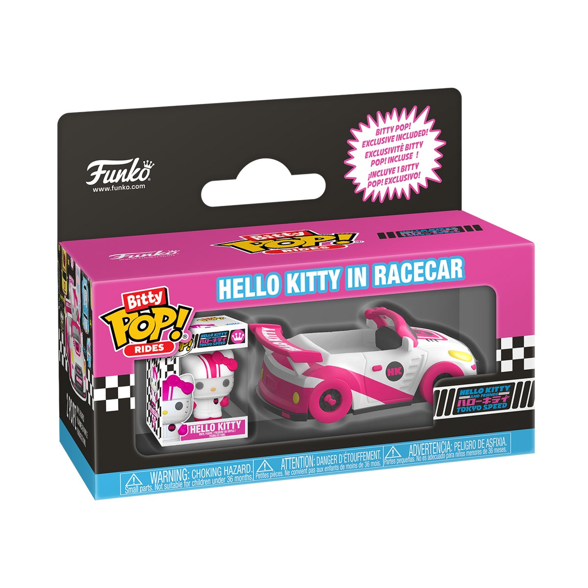 Funko Bitty Pop! Rides - Sanrio: Hello Kitty In Racecar