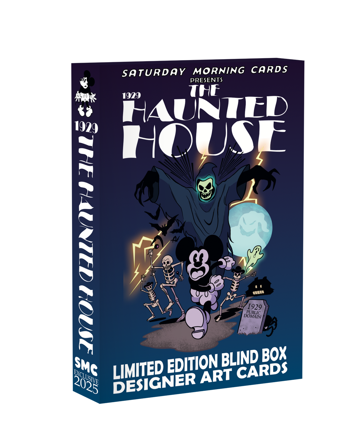 Saturday Morning Cards Mickey The Haunted House Limited Edition Box