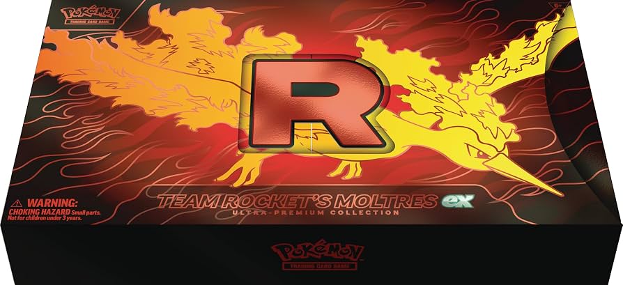 Pokémon - Team Rocket's Moltres ex Ultra-Premium Collection