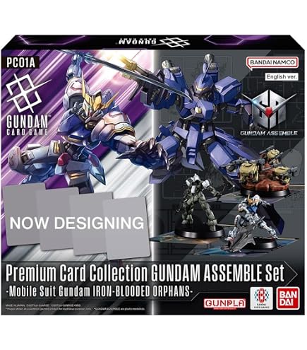 Bandai Gundam Card Game - Premium Card Collection Gundam Assemble - Iron-Blooded Orphans [PC01A]