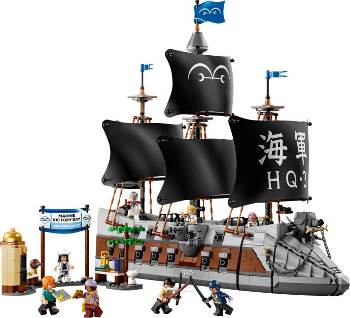 LEGO One Piece Showdown with Captain Smoker 75646