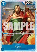 One Piece TCG OP10 EN Kyros extended Art Super #046 PSA 10