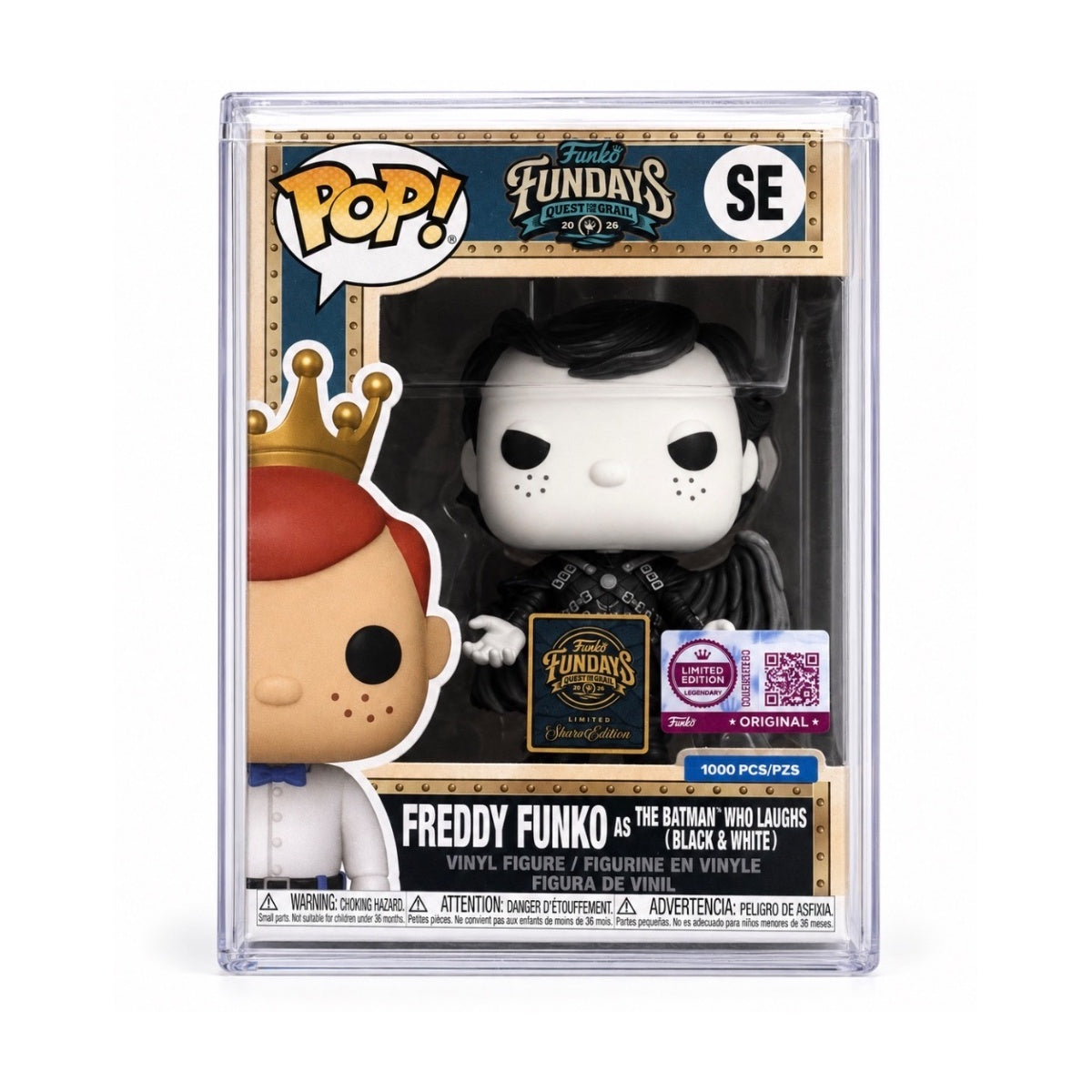 Funko Pop! Freddy Funko as The Batman Who Laughs SDCC 2026 Fundays LE 1000