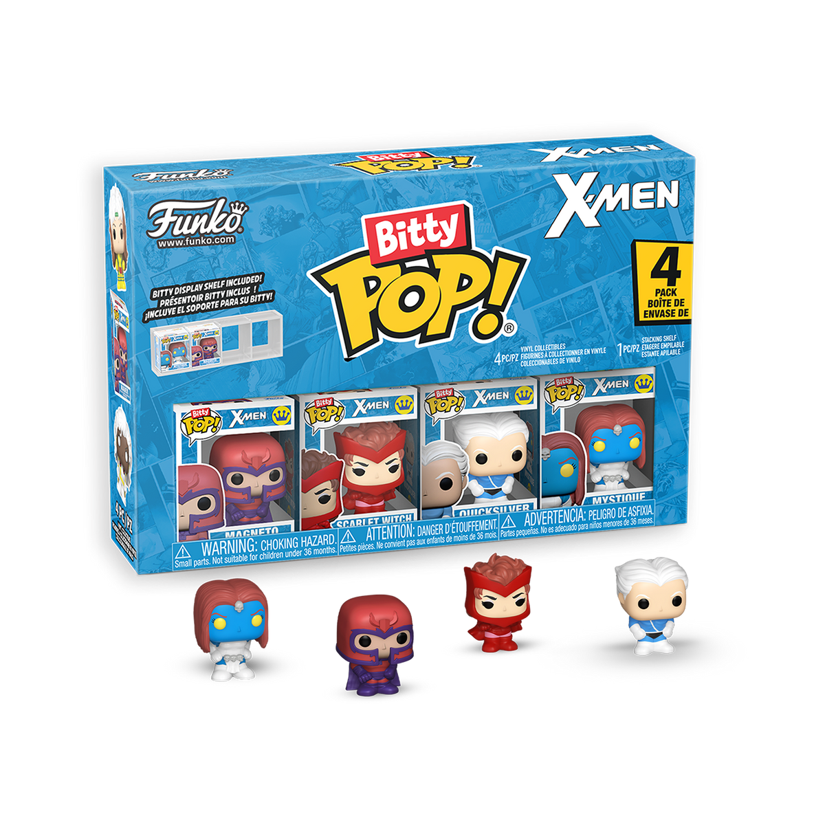 Funko Bitty Pop! - Marvel: X-Men 4-Pack Series 1