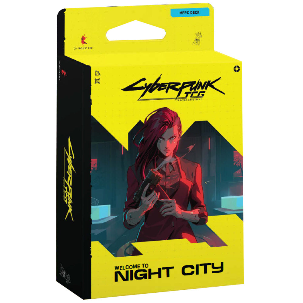 Cyberpunk TCG Welcome To Night City Starter Deck - The Heist