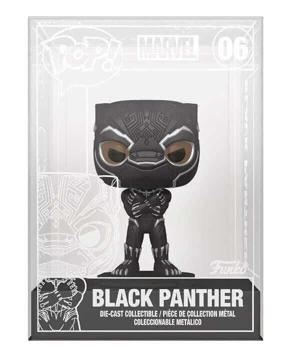 Funko Black Panther Die-Cast Funko Pop Marvel Exclusive Chase