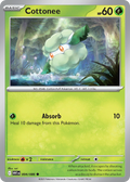 Pokémon Cottonee #004 White Flare Master Ball Reverse PSA 10