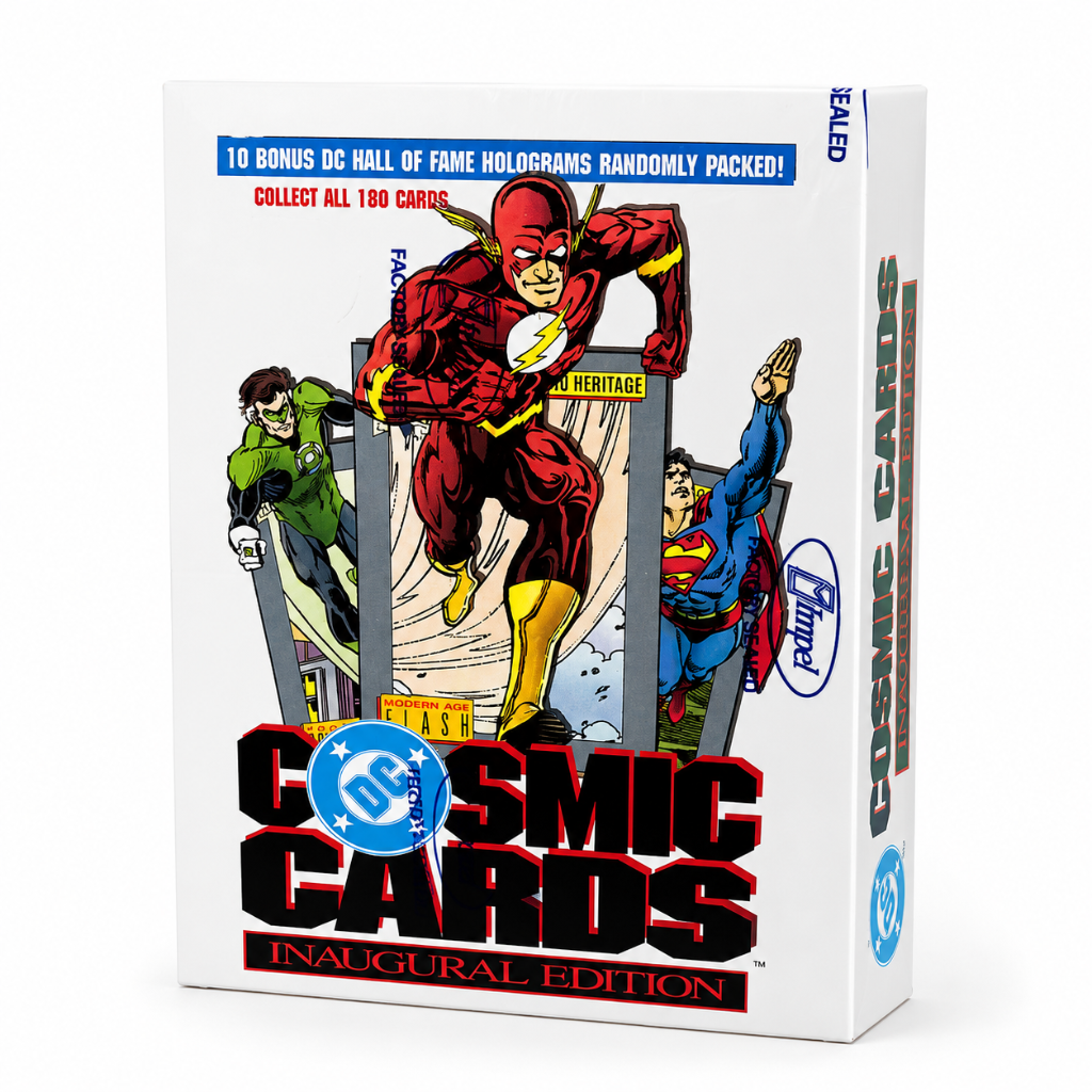 Impel 1991 DC Cosmic Cards Inaugural Edition Trading Card Box (Sealed)