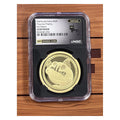 VeeFriends Proactive Piranha Gold-Plated Gilt Coin NGC GEM PROOF