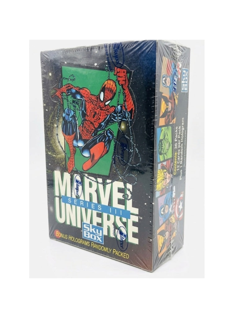 SkyBox / Impel 1992 Marvel Universe Series Iii Skybox/Impel Factory Sealed Box
