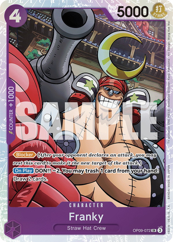 One Piece TCG OP09-072 Alternate Art — Emperors In The World PSA 10